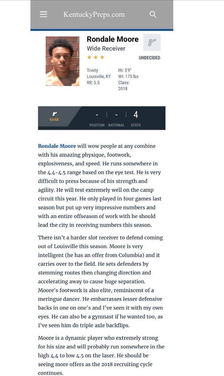 Rondale Moore tweet media