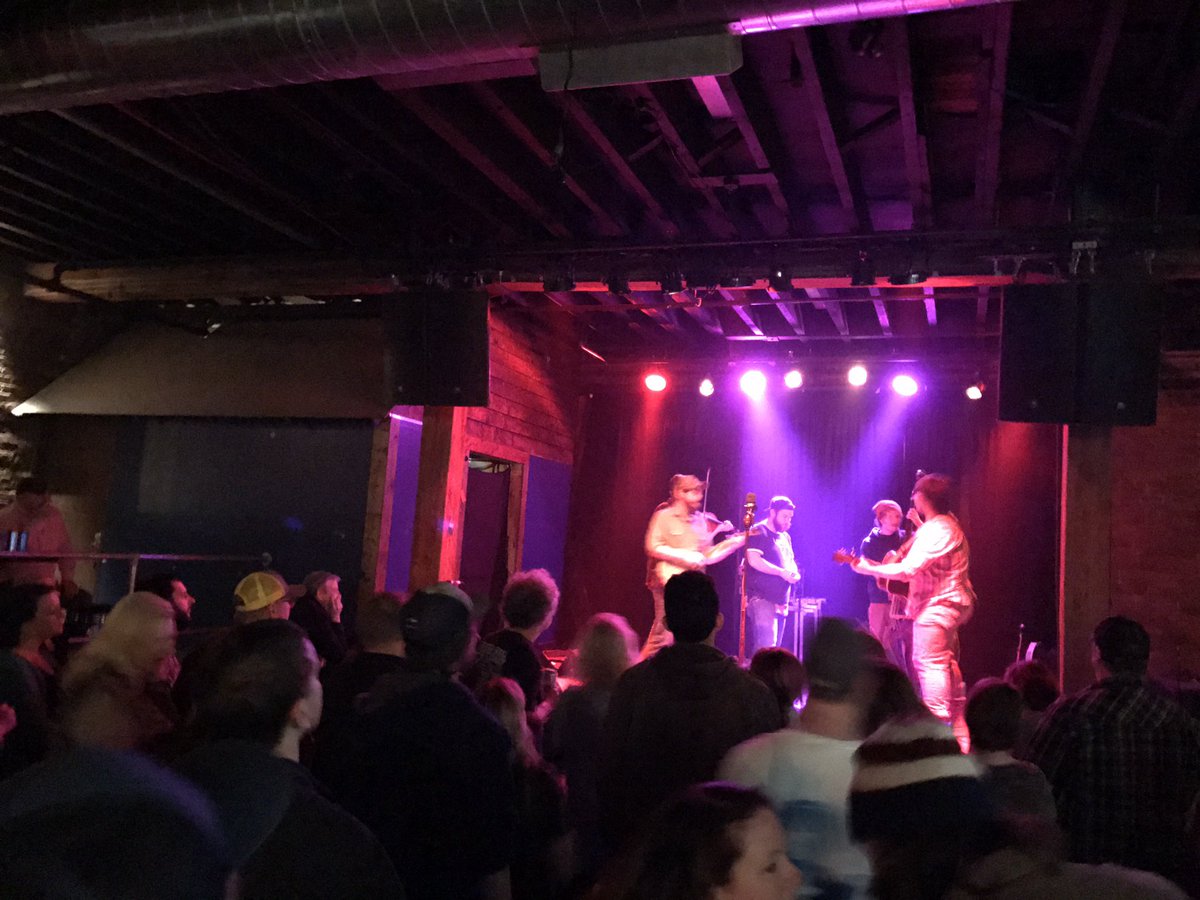 HangarTN's tweet photo. Thanks to @hhgmusic for their fire pickin' #WIBluegrass last night at @thehighwatt in #Nashville! #HangarTime https://t.co/DZGRHR7N37