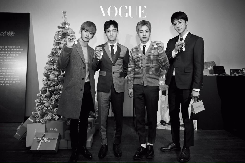 EXOLCHILE2's tweet photo. [OFICIAL] 170203 Actualización Vogue Korea Website con BAEKHYUN, XIUMIN, CHEN, SEHUN, SUHO. https://t.co/O3IRkQmmSZ