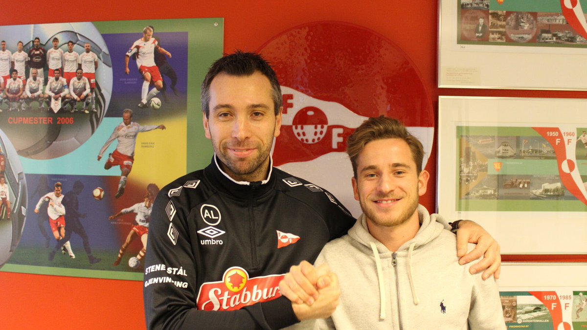 Ludvig Begby har signert en toårskontrakt med klubben og blir dermed med videre i FFK #ffk1903
Foto: fredrikstadfk.no
