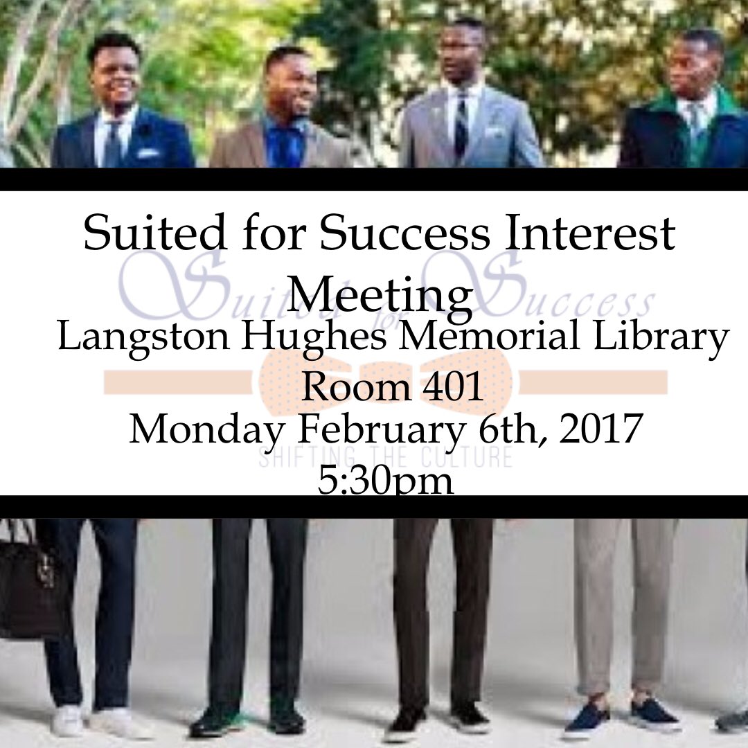 Suited4Success_'s tweet photo. Make sure you come out!!! https://t.co/FFBceZPNTw