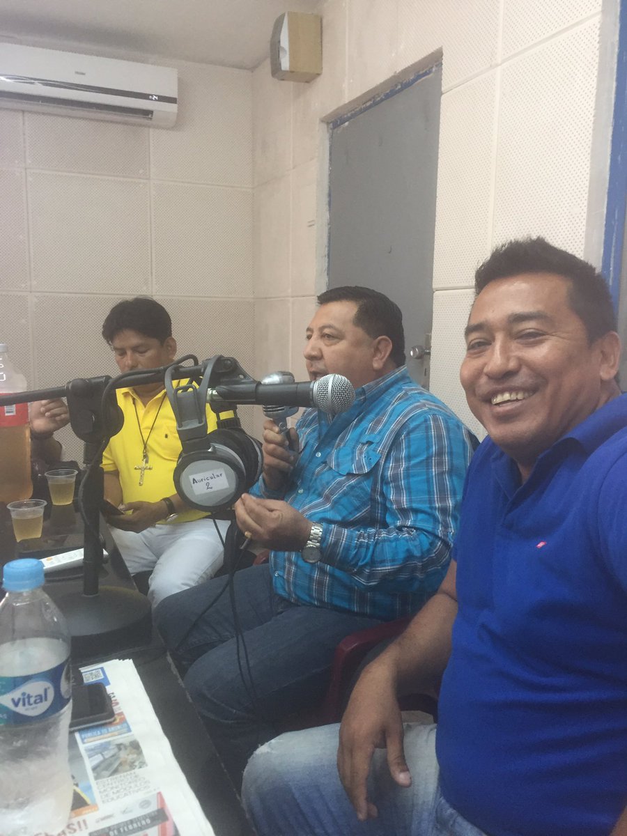 YinYangNOTICIAS's tweet photo. Intenso debate en la RAI 97.9  sobre la posible repostulacion y el cabildo del 21 de febrero opine en mi fanpage ENRIQUE SALAZAR CHAVEZ https://t.co/PugD4sVMHg
