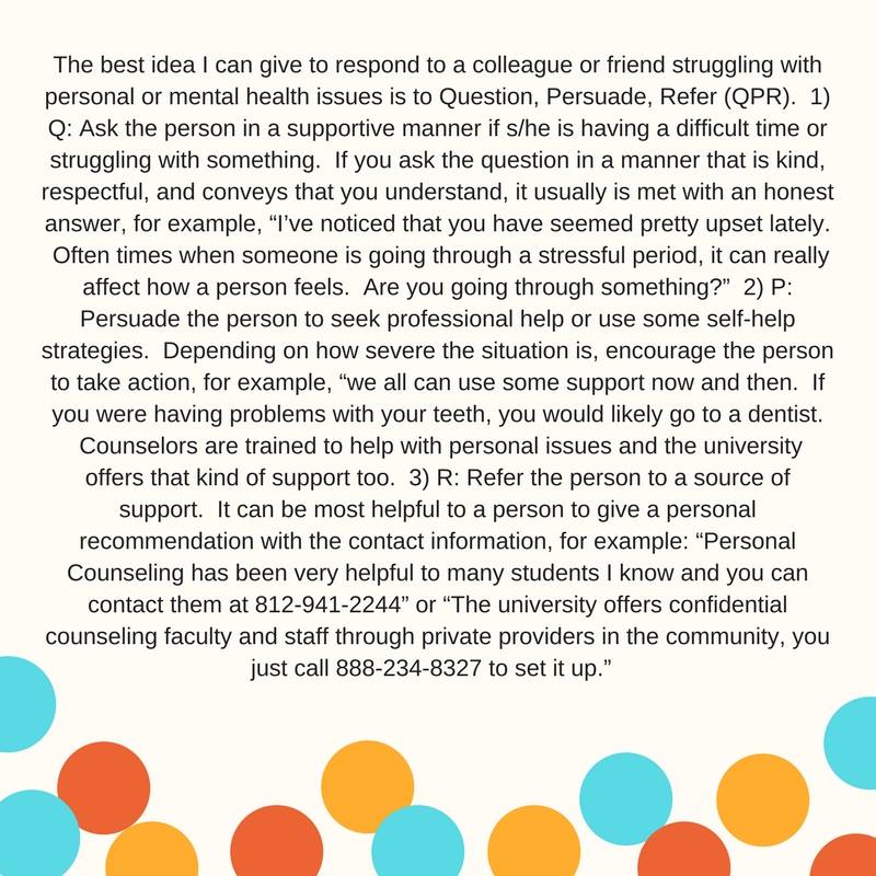 On the last day of #LISMentalHealth Week, we discovered ways you can help if you suspect someone is struggling. #EndTheStigma