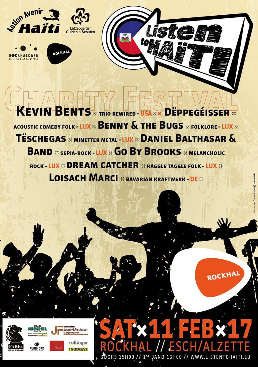 Rockhal den 11/02 Dëppegéisser LIVE um 16:45, net verpassen!:)