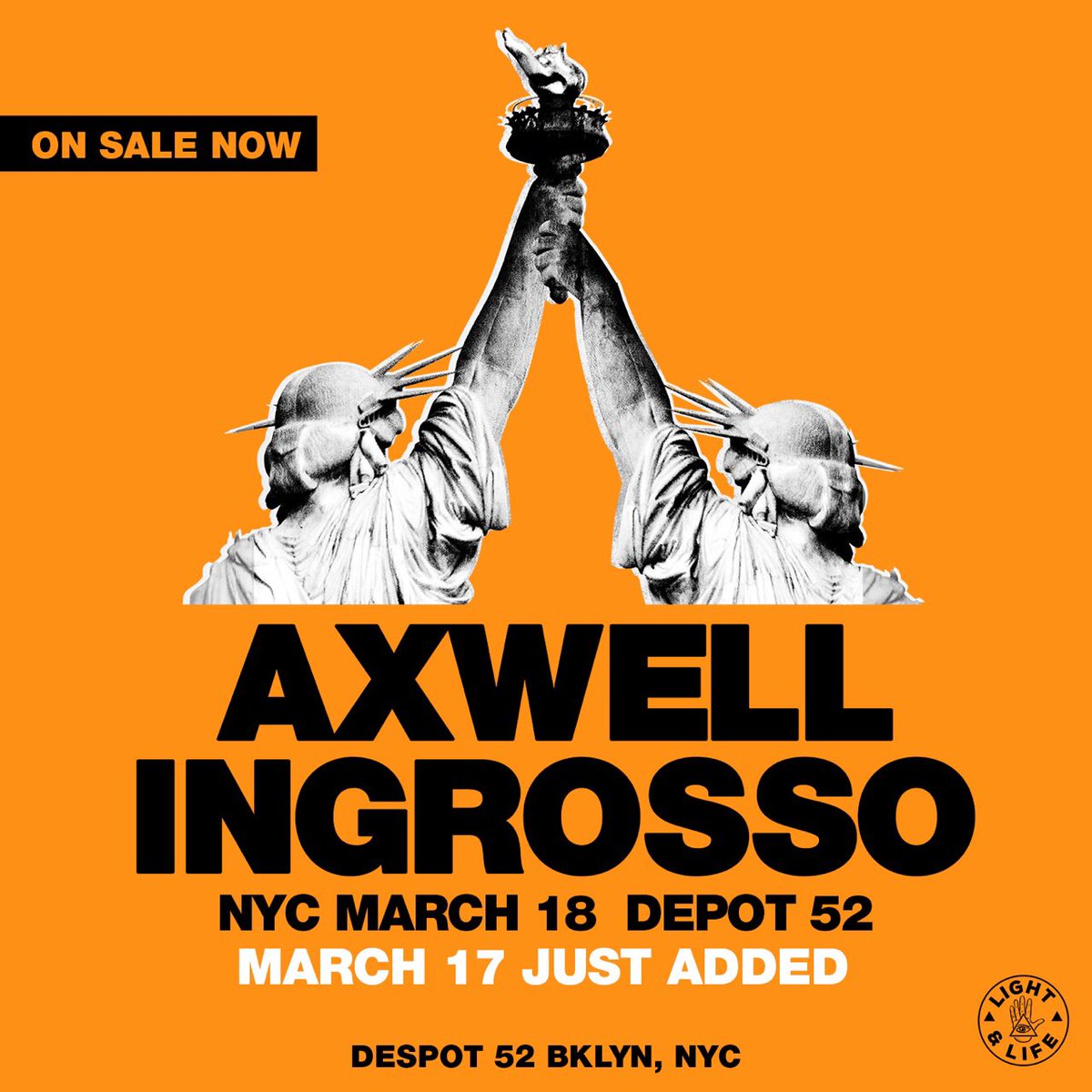 Wow New York! ❤We've just added a second show March 17 🗽 smarturl.it/axingnyc https://t.co/BN3LrvLMgv