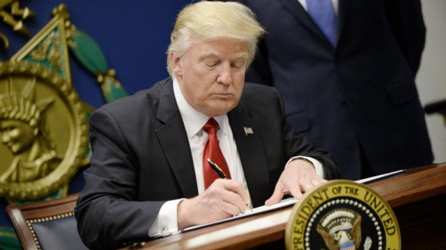 thehill's tweet photo. JUST IN: Government reveals 100K visas were revoked by Trump ban https://t.co/BzCSoUhude https://t.co/dVs7BfVco0