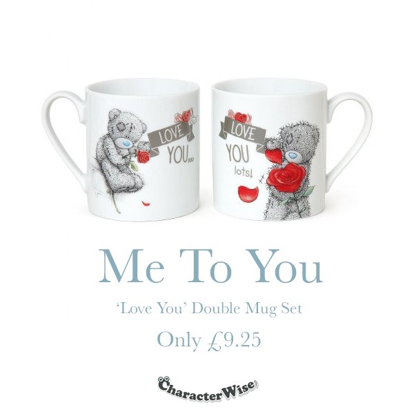 characterwiseuk's tweet photo. Remind your loved one how special they are everyday with this Me to You Double Mug Set >> https://t.co/emNHpxlh6E
#Characterwise #metoyou https://t.co/K7Y4FwcvKt