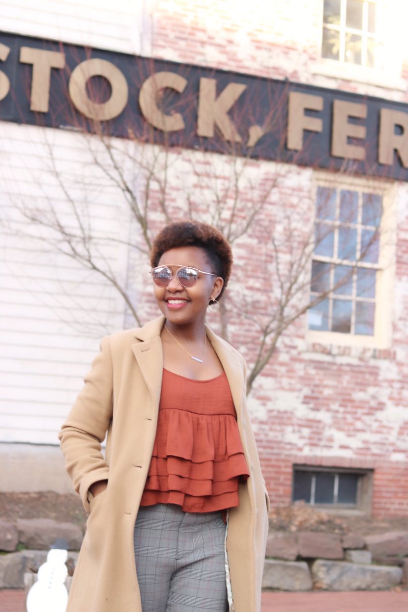 noneesworld's tweet photo. I just be all the way out with this #type4c fro! I totally got this @jcrew coat at an incredible deal! @BlacksWhoBlog @myhaircrush https://t.co/lv8YJrcIW2