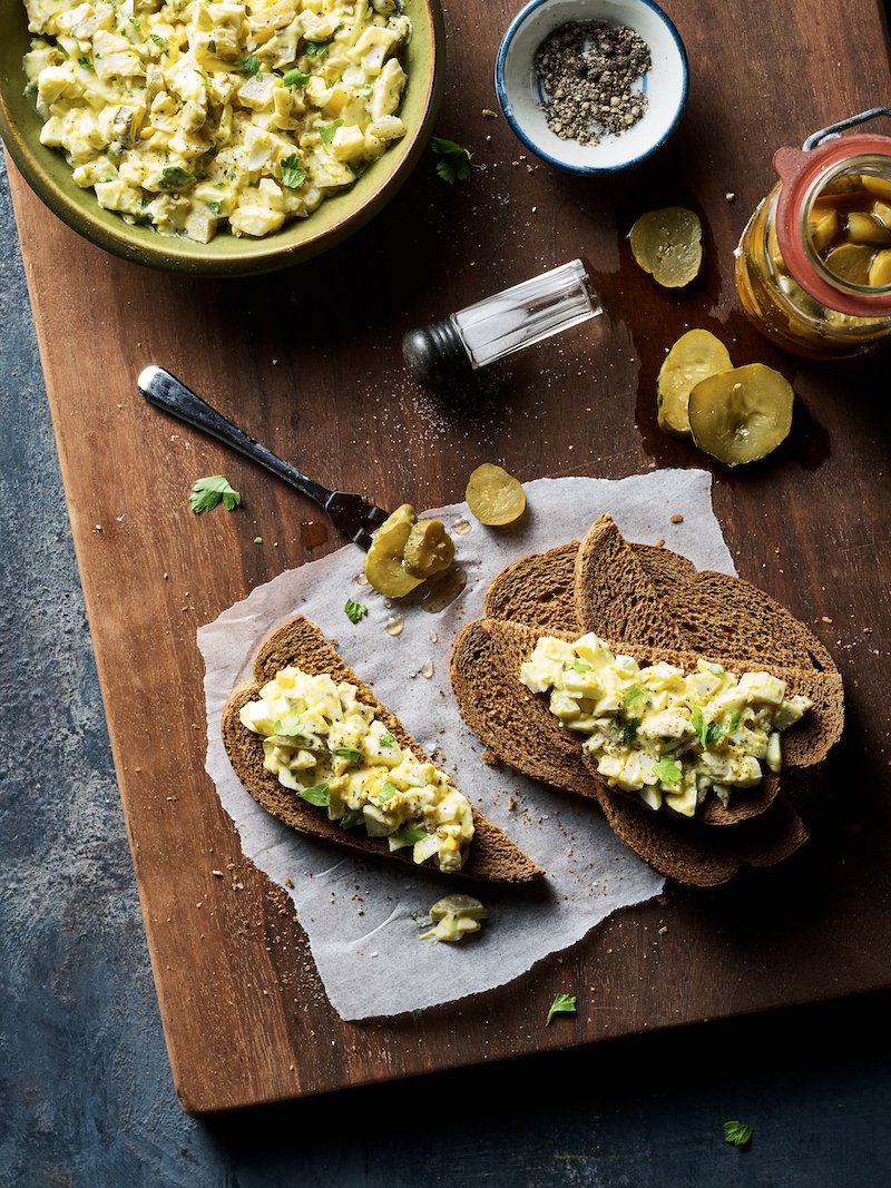 The Secret To The Perfect Bacon Egg Salad? Bacon Pickles from <a href="/unboundpickling/">Unbound Pickling</a> ow.ly/kNmp308CFcz