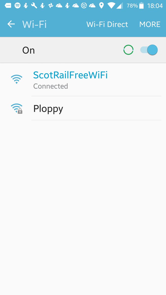 StephenAHenry's tweet photo. And there you go #ploppy is on board the #TRAIN https://t.co/gT99D0b2hN