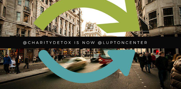 From now on, all Charity Detox tweets will be at <a href="/luptoncenter/">The Lupton Center</a>. This account will be deactivated soon, so please join us at <a href="/luptoncenter/">The Lupton Center</a>!