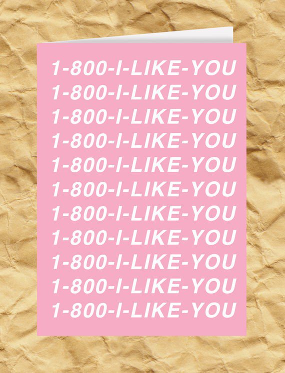 <3 <3 <3 BUY VALENTINES CARD SO BAE DOESN'T GET MAD <3 <3 <3 (@LambLambh11 @h_tay18 and I will be selling them at lunch Feb. 9, 10, and 13!)