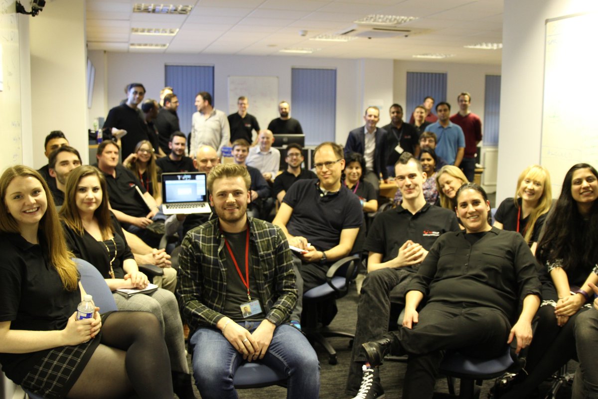 TUIGrads's tweet photo. Can you spot our grads competing in the TUI #ContentHubHackathon2017 this week? https://t.co/esZK9Uxadc