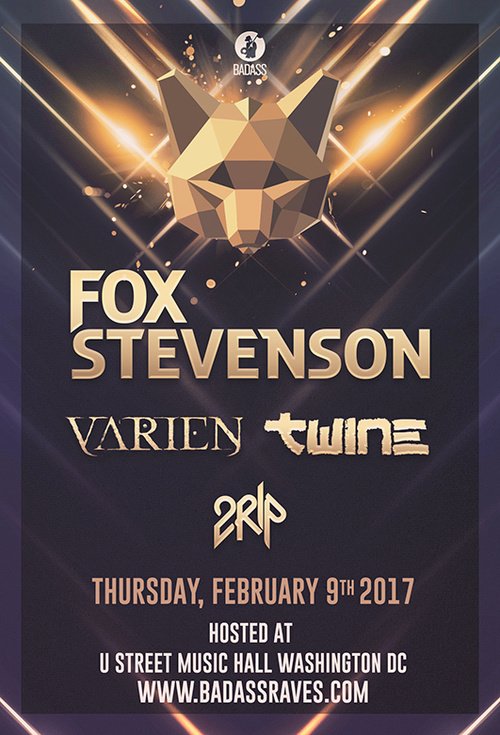 raverrafting's tweet photo. WIN 2 tickets to @FoxStevensonNow @iamtwine @DJ2rip &amp; @varienofficial at U Street Music Hall on Feb 9th! [GIVEAWAY]
https://t.co/XVoLR1jgSQ https://t.co/a6mPXYThYX