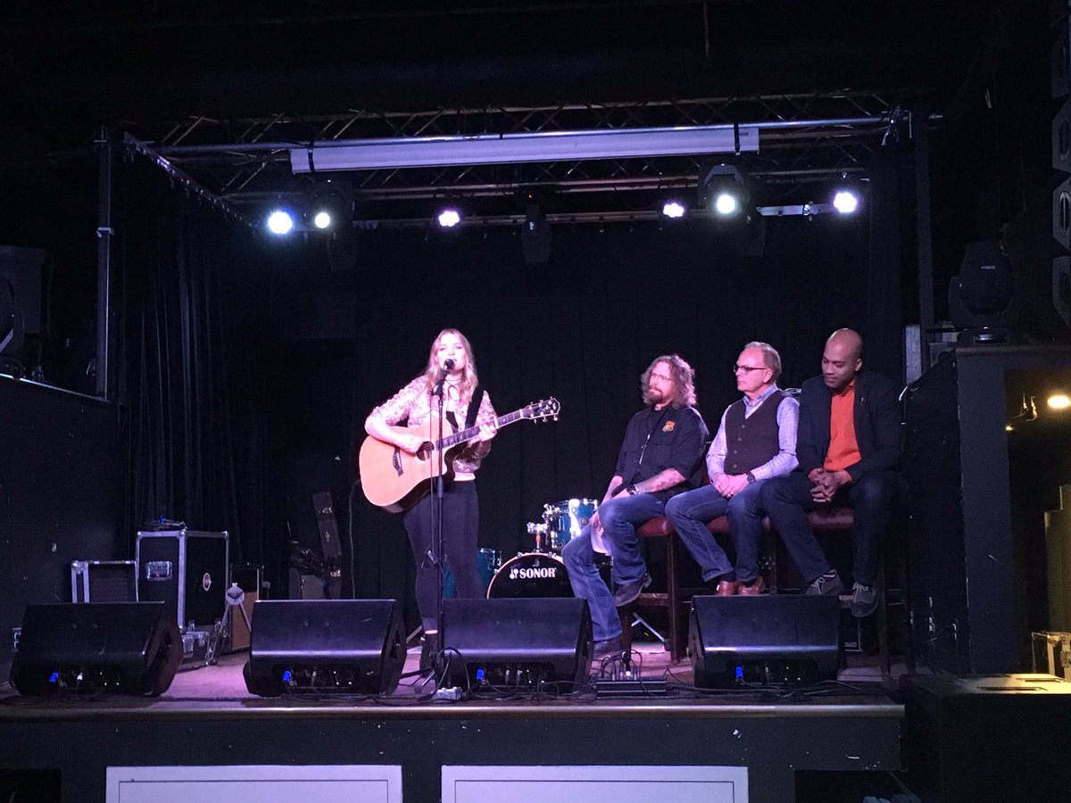 AGLC's tweet image. And with that @oliviarosemusic kicks off the celebration with her new song! #AGLC