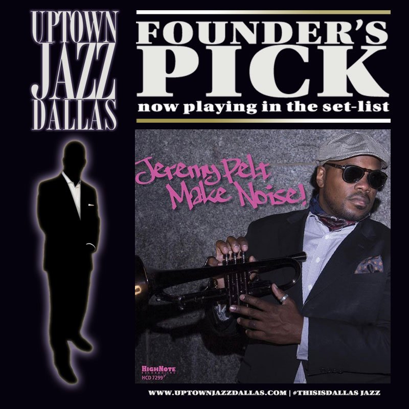 CINEMASTERSUSA's tweet photo. #FoundersPick @peltjazz  Jeremy Pelt "Make Noise" CD release. Chateau d’Eau now playing in the Set-List https://t.co/1FPRMZvU2W #Jazz https://t.co/BvNapUapkd
