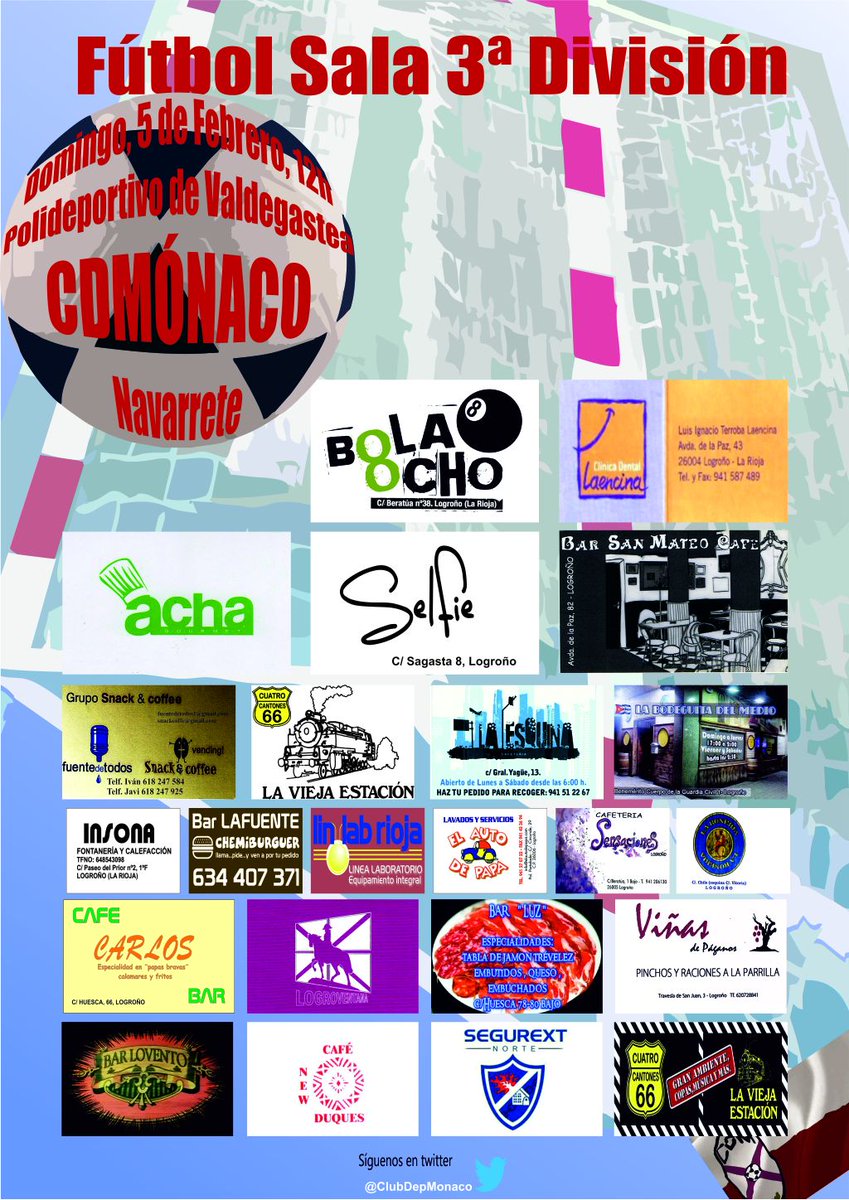 Esta semana comenzamos la segunda vuelta a poquito que se haga será mejor que la primera. El domingo con un equipo amigo <a href="/FS_Nvarrete/">F.S. Navarrete</a>