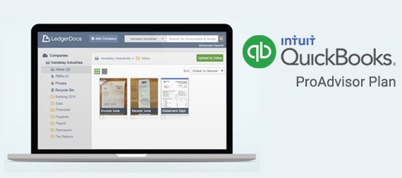 ledgerdocs's tweet photo. Announcing the launch of our @Intuit QuickBooks ProAdvisor plan - get a free LedgerDocs account to use in your firm. https://t.co/Mu5muTV8jG https://t.co/636yekWb9k