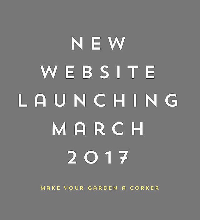 Our new website launching in March 2017 is going to be an absolute #CORKER!! We have all the ingredients for your dream garden on there!!