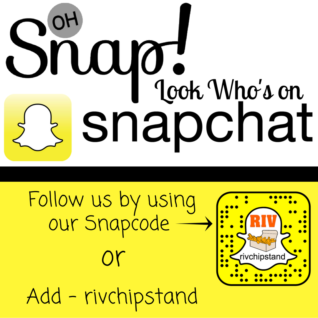 Oh Snap! 👻 #followus #snapchat #BehindtheScenes #news #rivchipstand #sturgeonfalls #season2017 #comingsoon