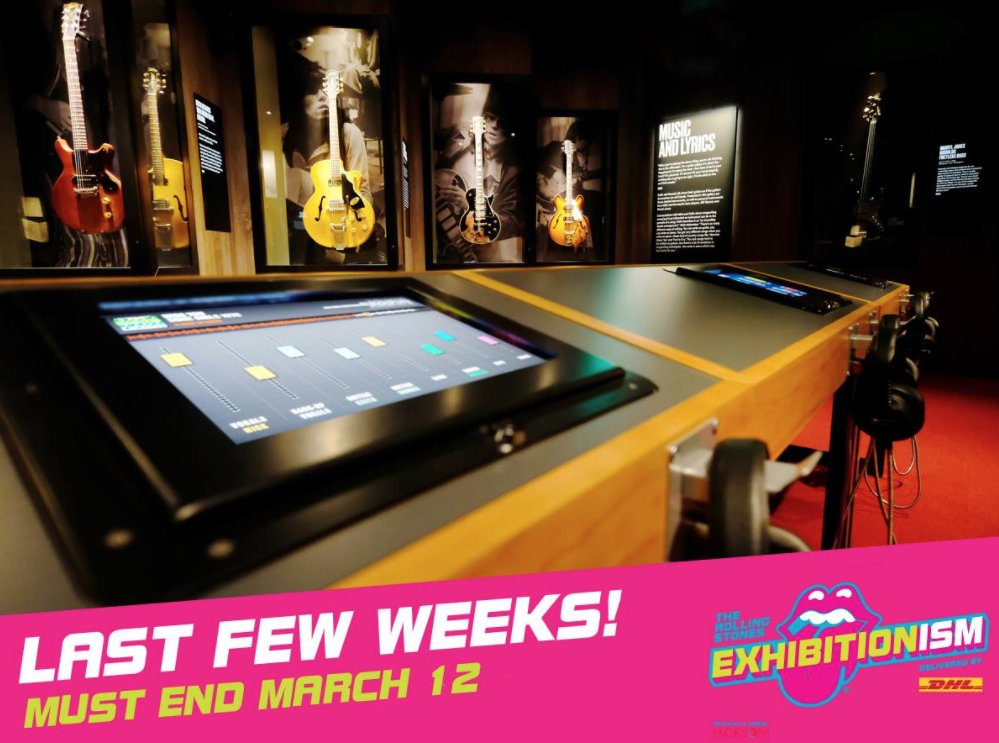DiscoveryTS's tweet photo. Don't miss the chance to visit EXHIBITIONISM - The @RollingStones in NYC! Must end March 12 #StonesIsm 
https://t.co/LHToG3f3My https://t.co/In71z0KC2B