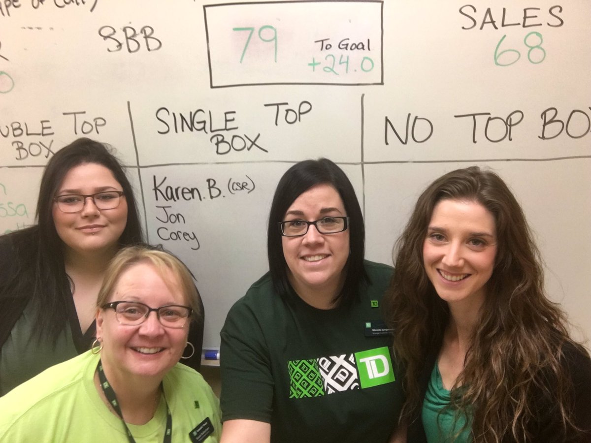miranda8836's tweet photo. We are 7 times #legendary today in grande prairie. @ToddLinnen_TD @LagaceJason @BrianGervais_TD @mcleanjodi_jodi https://t.co/xldnC7n7X0