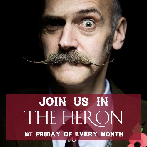 heronpaddington's tweet photo. It's #moustache time - Pop in & meet the lads of the internationally renowned #HandlebarClub tonight #paddington #edwareroad #windsorcastle https://t.co/3oY16FN5a5