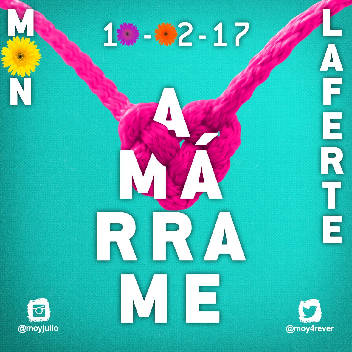 moy4rever's tweet photo. @monlaferte Siiiiii!! Mucha emoción!! #amárrame #10feb17 https://t.co/Q4SD5QrfE8