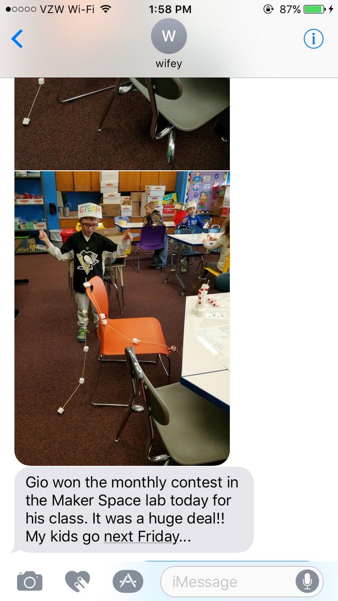 ENewill's tweet image. Love getting this text from my wife today! Nice work Giovanni! #ScienceGuy #PensJersey @penguins @DonnyVantage @jimmyjamny @JFan57 @Babchik