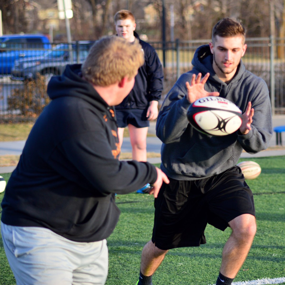 BlueValleyRugby's tweet photo. Practices are going great as we prepare for our season! Our next practice is Saturday Feb 4th from 1:30-3. Newcomers are always welcome https://t.co/mdv3OI4Ves