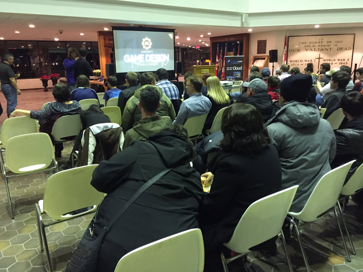 erikjwhite's tweet photo. I'm here at the #sgdc2017 award presentation at Tom Davies Square. Sort of the finale to my series Ahead of the Game https://t.co/vjIuJUzxrc https://t.co/nYo6iMgtxp