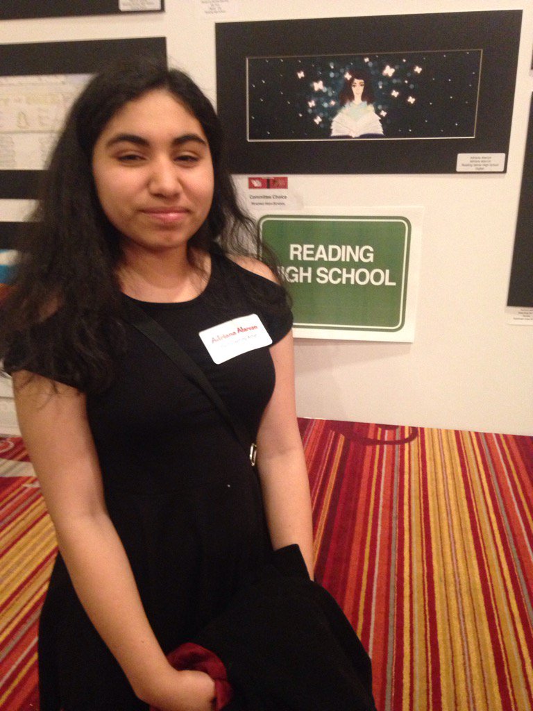 kemoser's tweet photo. My student, A. Alarcon won the Committee Choice at The FastLane Art Unveiling! @RDGschools https://t.co/uxDTDabs3t