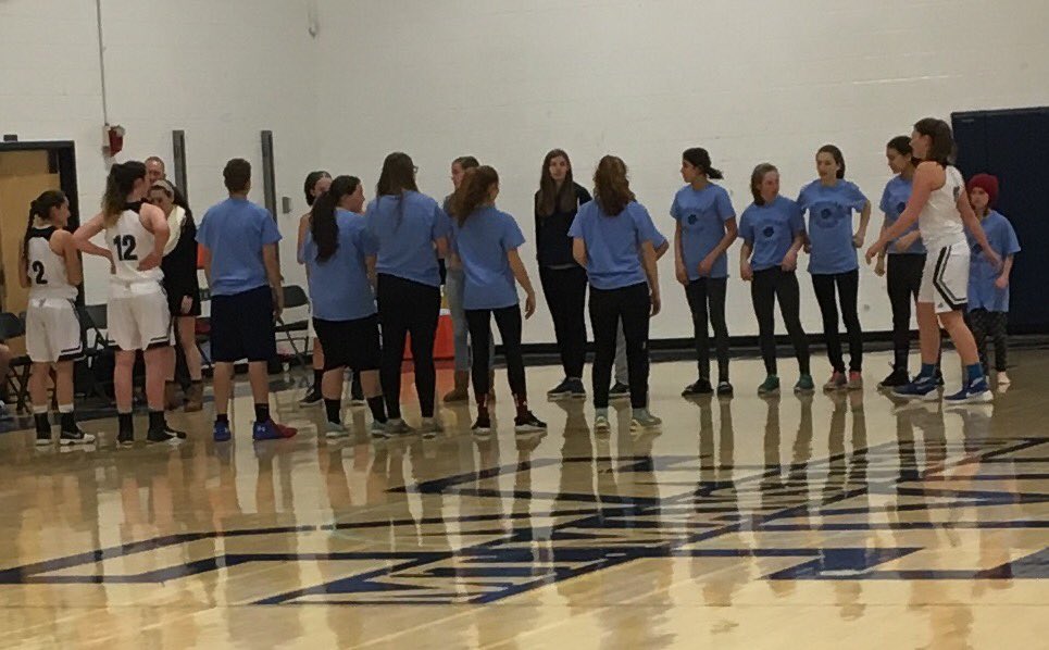 UCSPrincipal's tweet photo. Nice to see the @802Raiders MS Hoop team out supporting the VG Hoop team tonight ... #Community https://t.co/DnUp1kPX3r