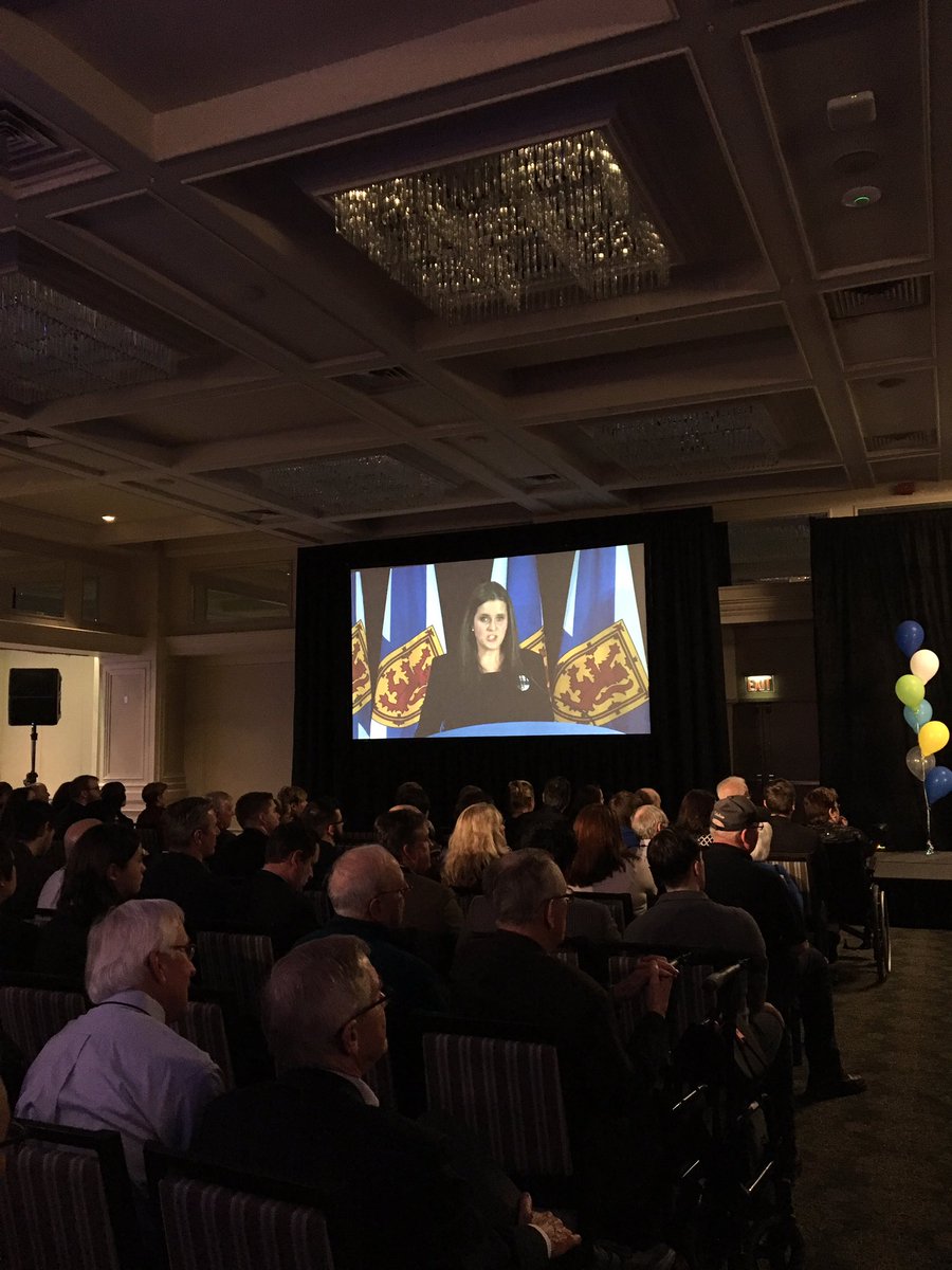 nspc's tweet photo. "I love being the president of this great party"- @TaraMiller72 #pcagm #nspoli https://t.co/shGauwsLPS