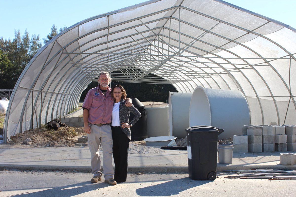 LeeCountyCTE's tweet photo. @ichighschool has BIG plans for their Academy of Natural Resources. Check out their new greenhouse. #LEECTEmonth #CTEmonth #loveleeschools https://t.co/tRjDvNLxpI