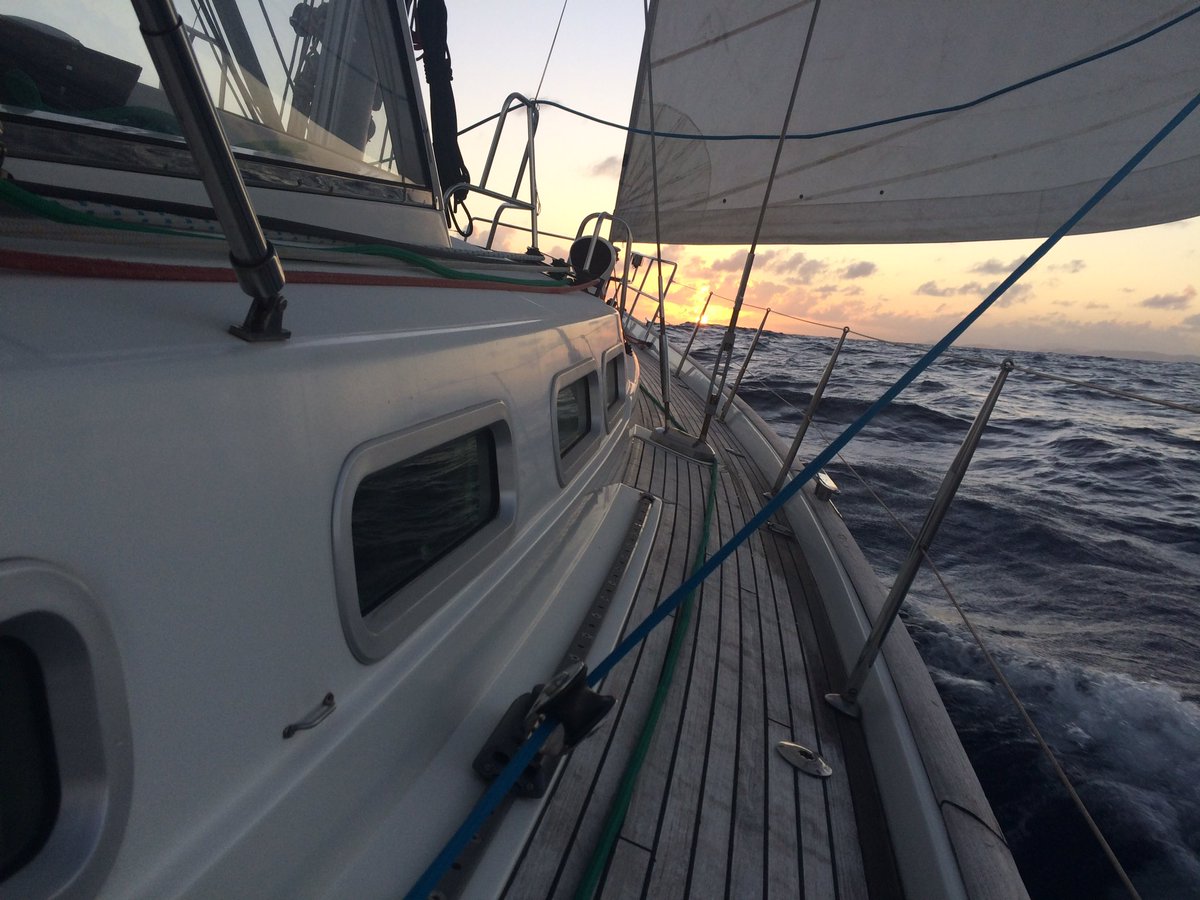 SailStarlight's tweet photo. Sailing into #virginislands after #charter in #antigua #stbarth and #stmaarten. Epic!  #sailstarlight https://t.co/pt4F7HvQNr