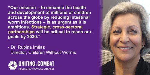 TFGH's tweet photo. The Task Force's @CWWDirector is bringing people together to #beatNTDs. #NTDweek https://t.co/sHFibFNwI4