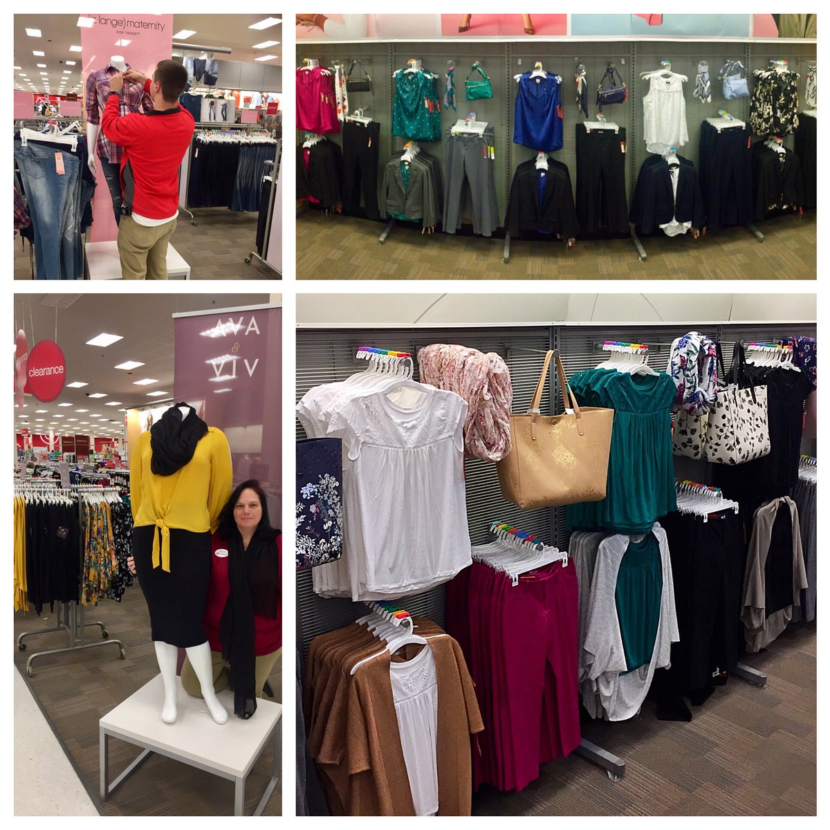 Great day merchandising in RTW👏🏼 #WearToWork <a href="/kennweg/">suzie sftlines#1885</a> @SoftlinesKaish @JennyTGT