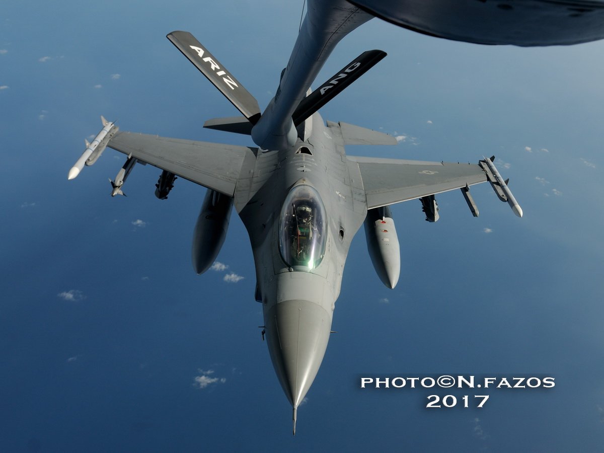 Nikos_Fazos's tweet photo. #555FS deploys to #Greece for joint excersice with the #HellenicAirForce https://t.co/K6hj4Qef2p