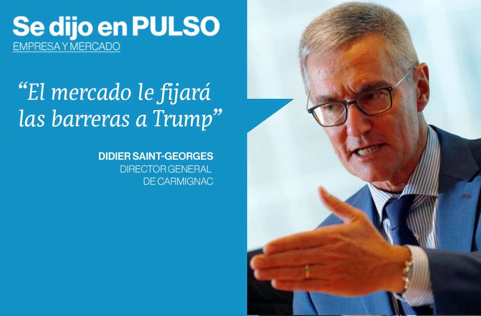 [SE DIJO EN PULSO] Revisa la entrevista a Didier Saint-Georges de Carmignac bit.ly/2kxKk9o
