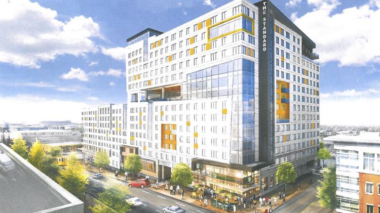 DevMap's tweet image. Coming soon to #midtownATL is a new mixed-use student housing complex- Check it out! #Atlanta #CRE #studenthousing