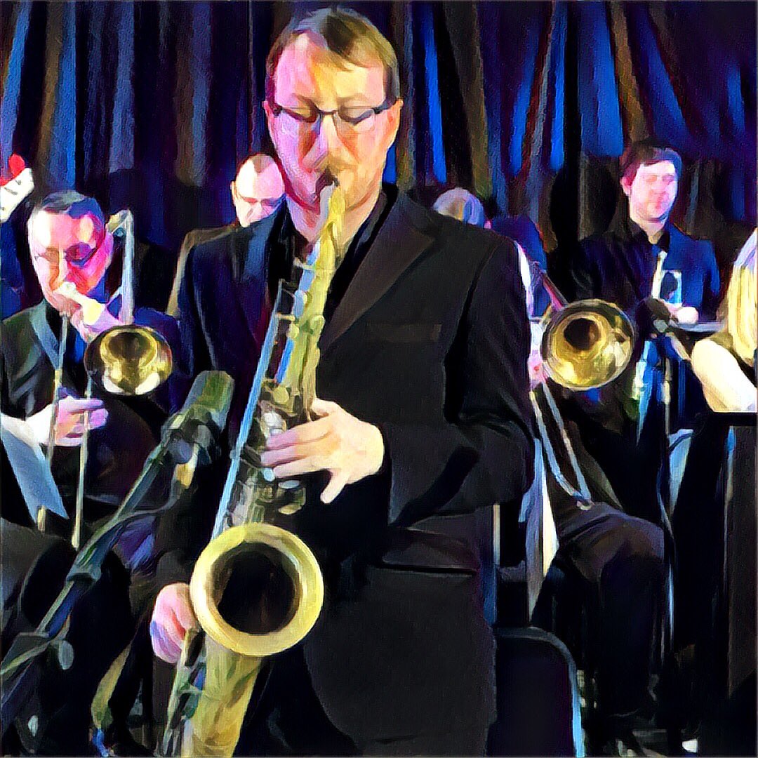 Kyran Matthews with the Swingtime Big Band <a href="/SouthportJazz/">Southport Jazz Fest</a>