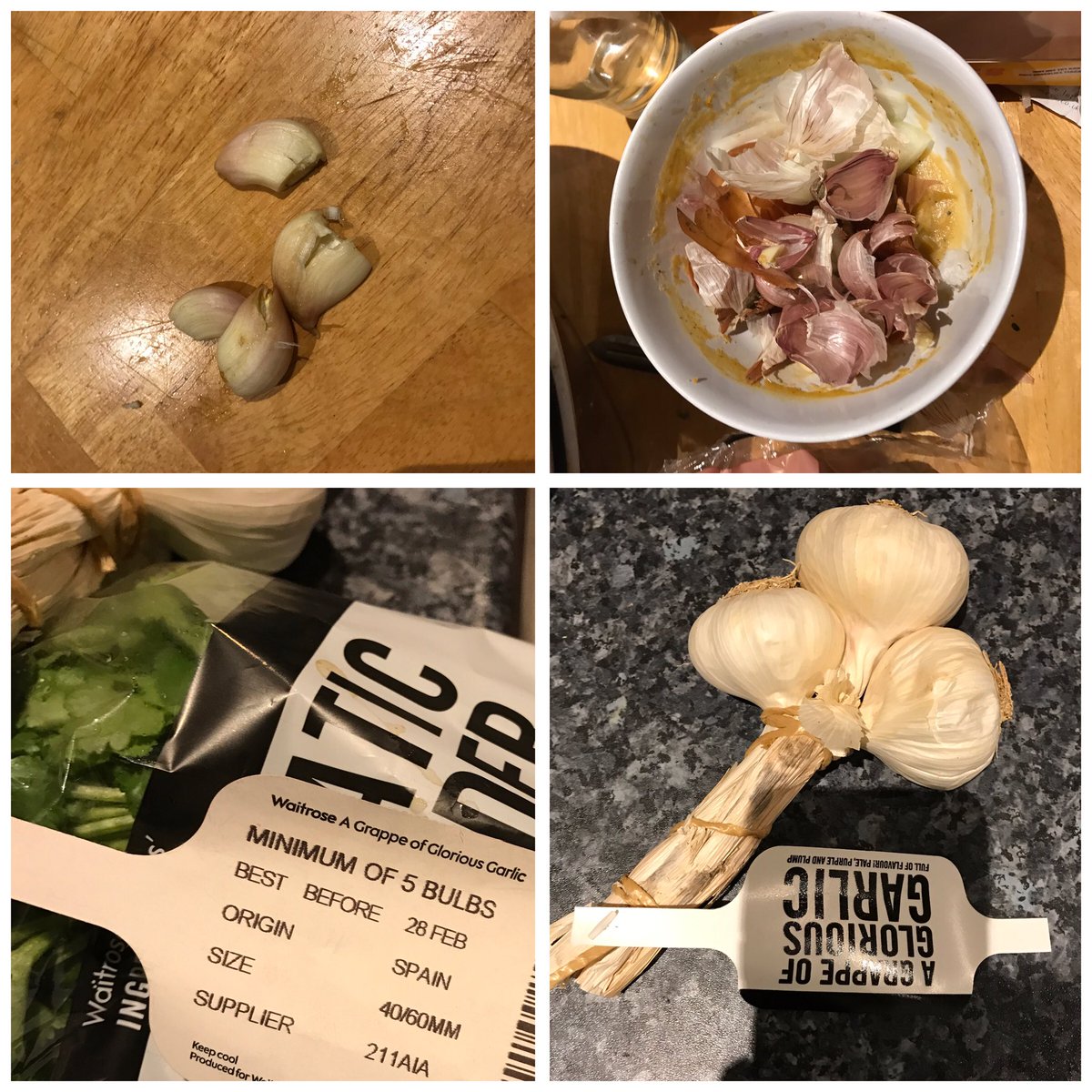 TeamSPESS's tweet image. This is the 3rd time I'm having to cook with soft, mushy, BAD garlic @waitrose. This is getting kinda long now to be endlessly disappointed