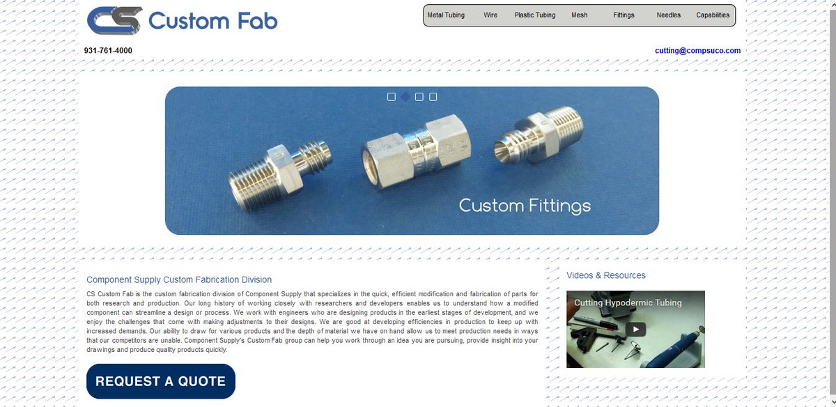 CS Custom Fab is here! cscustomfab.com