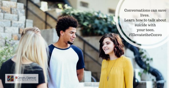 CJSFoundation's tweet image. Conversations can save lives. #ElevateTheConvo