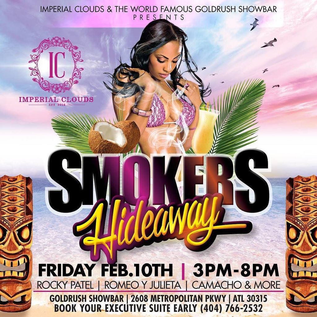 SmartMouthT's tweet photo. One week from today, next Friday February 10th....@imperialcloudslounge will be hosting ou… https://t.co/TllXKrsDBn https://t.co/hh9xQECRj1