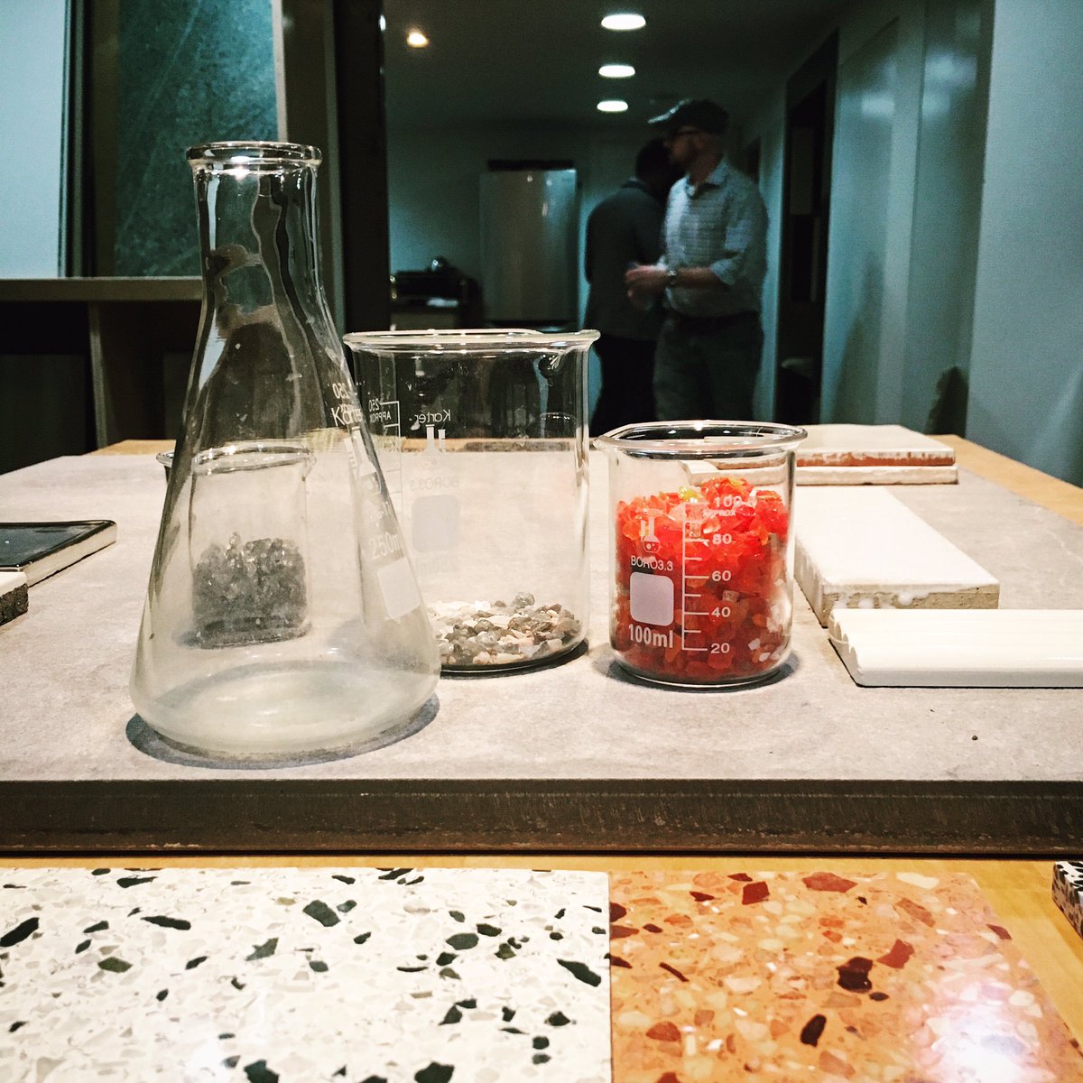 SwatchRoom's tweet photo. getting lost in the terrazzo lab last night @asurface.dc - so many options #dcdesign #materialmagic #acreativedc #interiordesign #customized https://t.co/0tdbnySlV2
