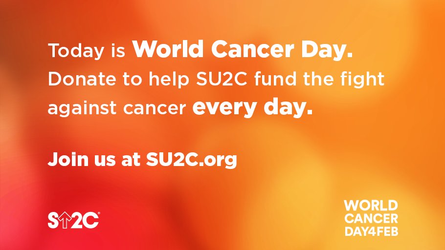 In honor of #WorldCancerDay, take action! Support research that's focused on getting treatments to patients quickly. su2c.org/donate