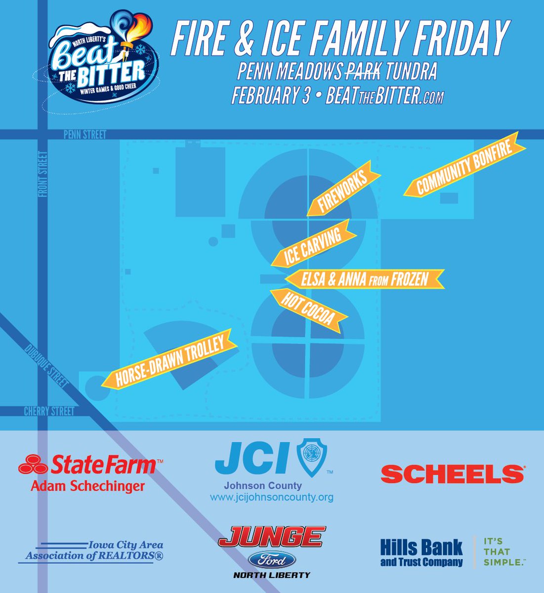 BeattheBitter's tweet photo. Tonight is the night! See you at the fireworks at 7 p.m. https://t.co/awhYK0oLZT https://t.co/ZrMmF7p8uO