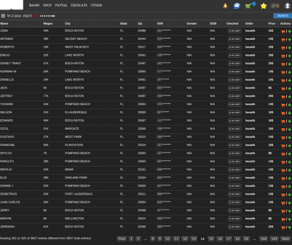 iPrismWebFilter's tweet image. #FiveForFriday – Shopping for #W2s, Tax Data on the #DarkWeb buff.ly/2l5sFmc #Taxes #CyberCrime